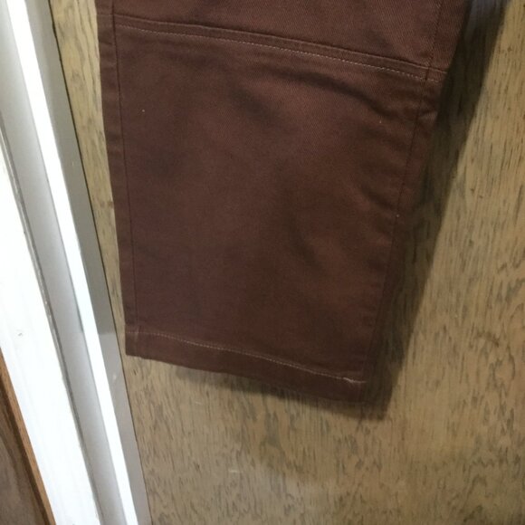 NWT Silver Jeans Co. Cargo Utility pants high rise straight leg brown 29W 29L - Picture 3 of 7